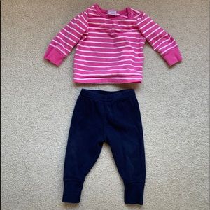 Hanna Andersson thick cotton long sleeve shirt